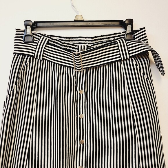 ALC New Silk Stripe Lined Size 2 Skirt - Picture 3 of 8